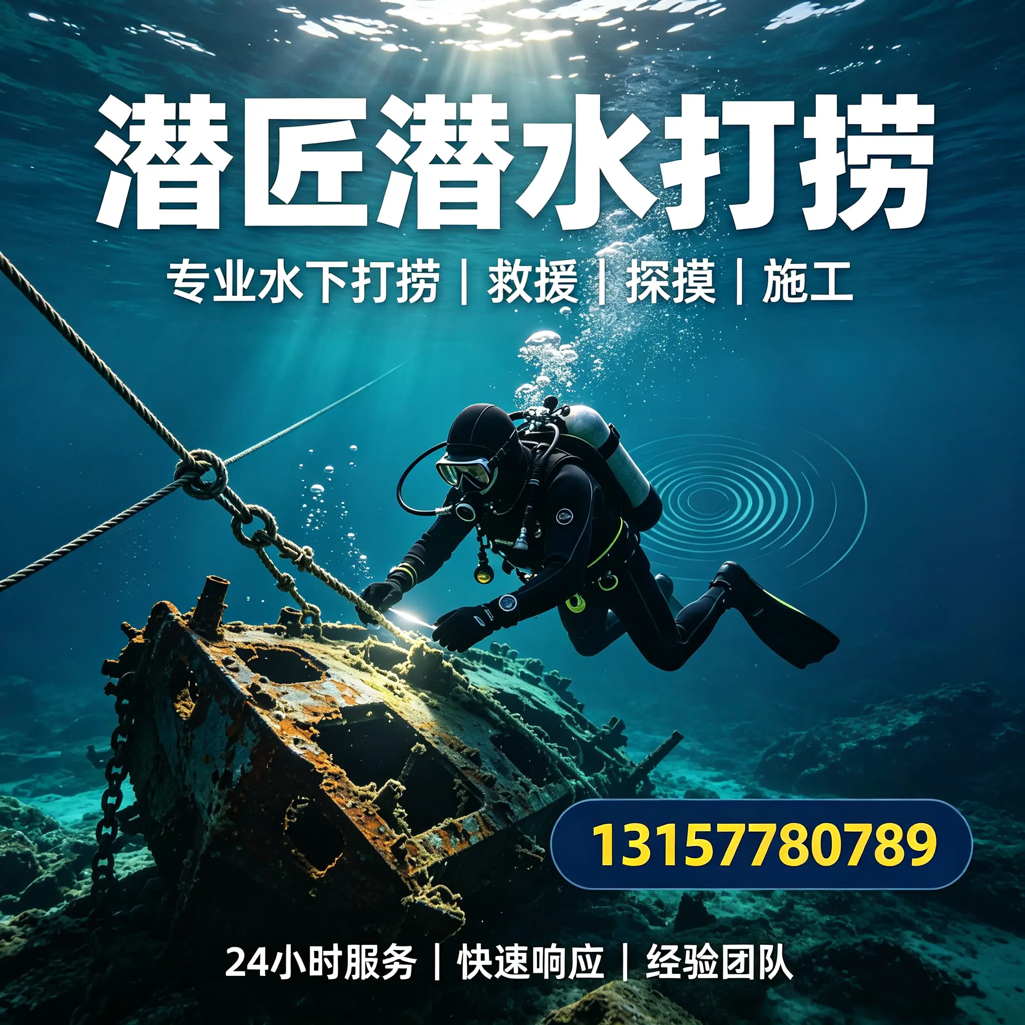 扶风水下打捞作业服务产品
